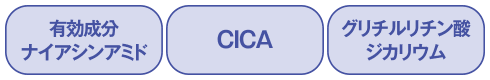 ナイアシンアミド CICA グリチルリチン酸ジカリウム