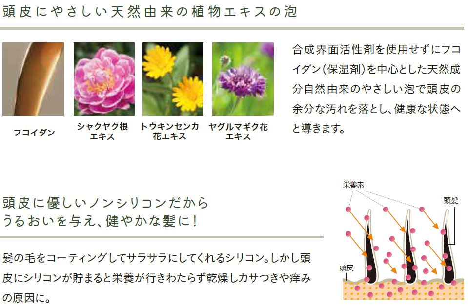 もずの魔法シャンプー 商品説明